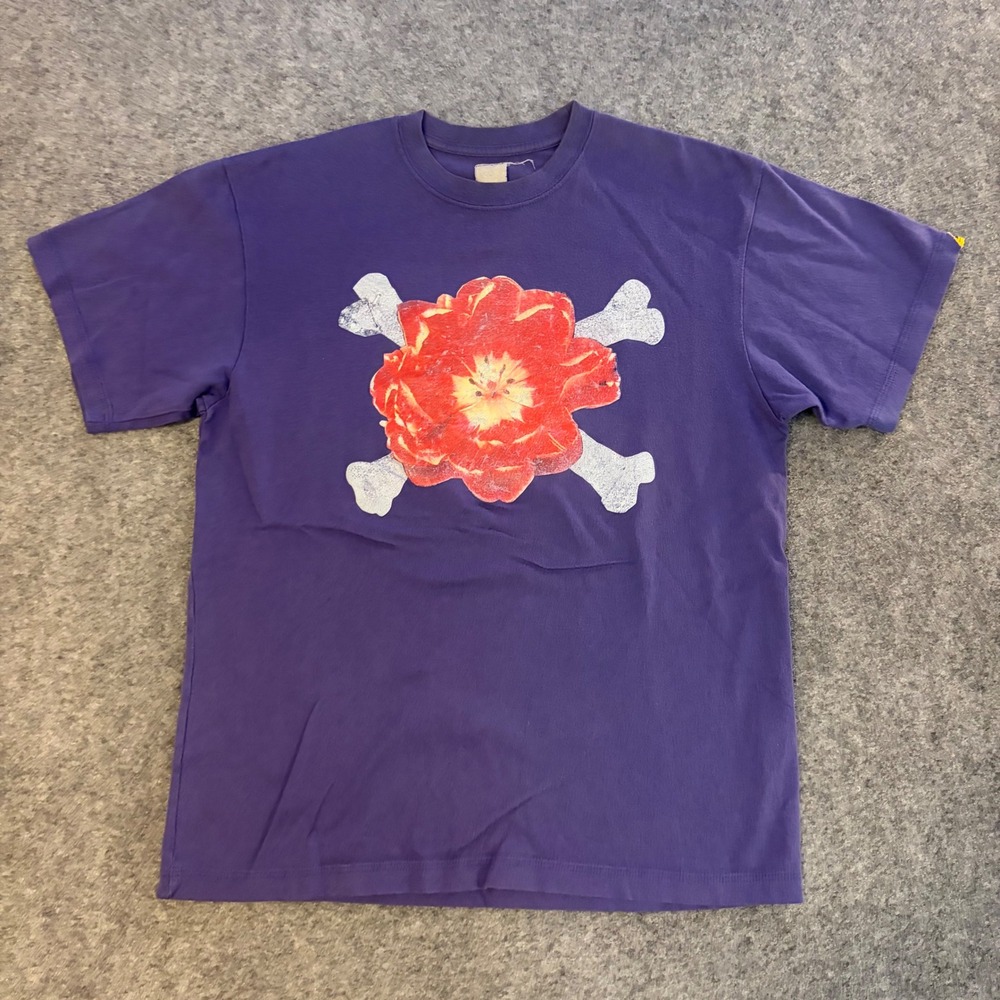 Undercover Jun Takahashi DAVF Y2K 2001 Floral Graphic T Shirt Adult‎ Medium